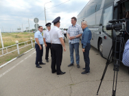 <br />
        Руководители российской Госавтоинспекции и «Автодора» совершили объезд федеральной автодороги М4 «Дон»    