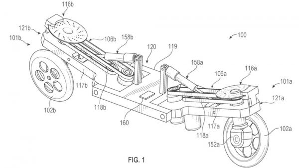 
<p>											Компания Facebook патентует самоуравновешивающийся автоматизированный концепт с двумя колесами<br />
			